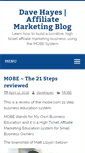 Mobile Screenshot of dave-hayes.com